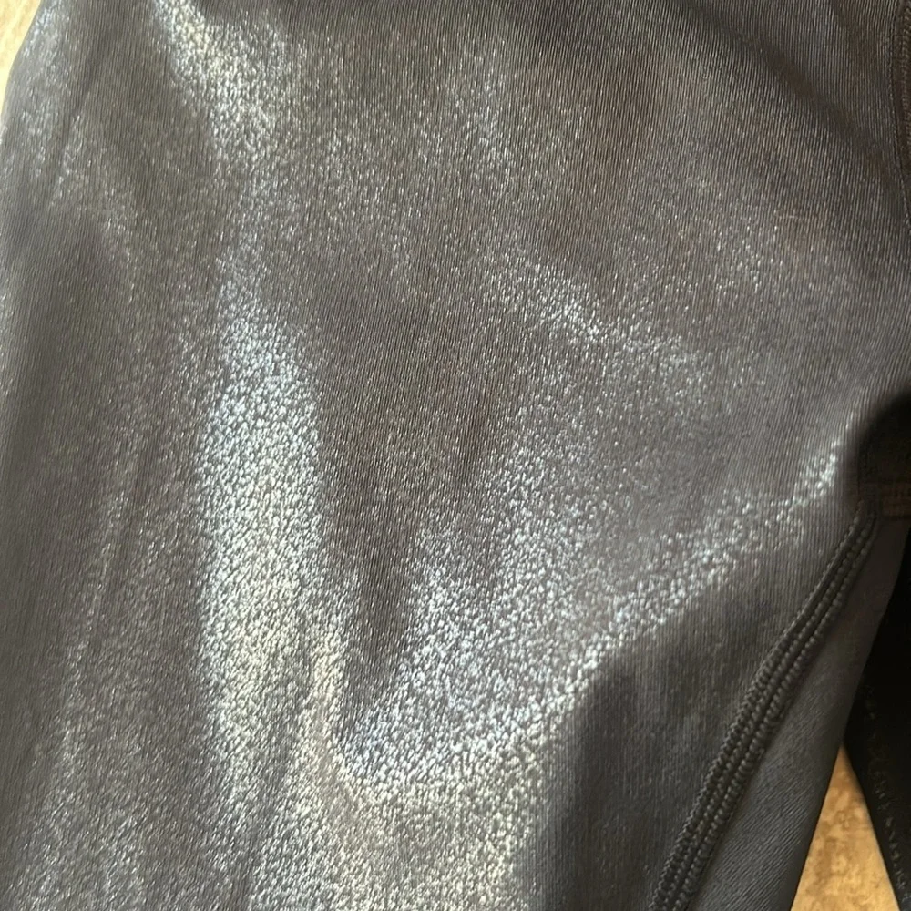 Lululemon Wunder Under *Shine Foil Black - Picture 3 of 4